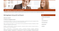 Desktop Screenshot of merlegkepes-konyvelo-tanfolyam.hu