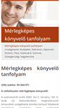 Mobile Screenshot of merlegkepes-konyvelo-tanfolyam.hu